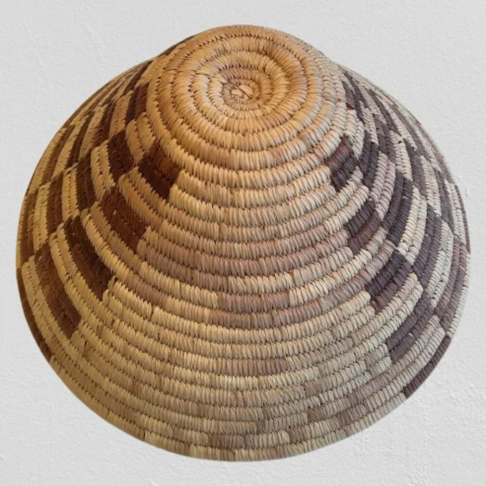 Coiled Vintage Bowl Basket Wall Art 11.75